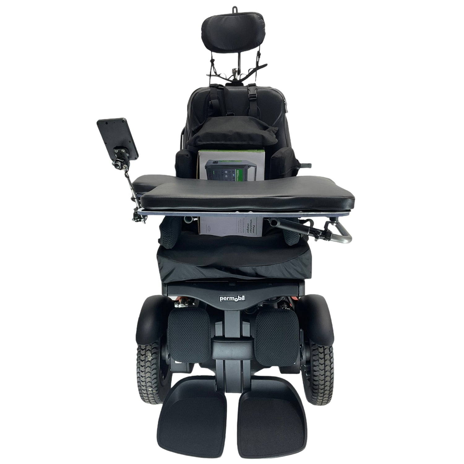 2021 Permobil F3 Rehab Power Chair with Activity Tray | 17" x 19" Seat | Only 7 Miles!