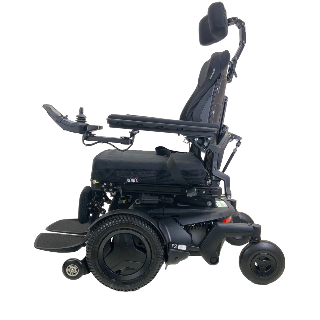 2019 Permobil F3 Rehab Power Chair - Tilt, Recline, Power Legs | 17" x 21" Seat | Only 4 Miles!