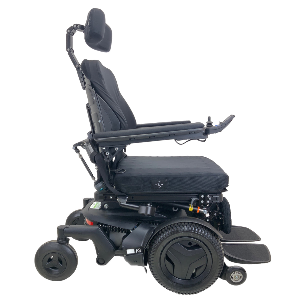 2019 Permobil F3 Rehab Power Chair - Tilt, Recline, Power Legs | 17" x 21" Seat | Only 4 Miles!