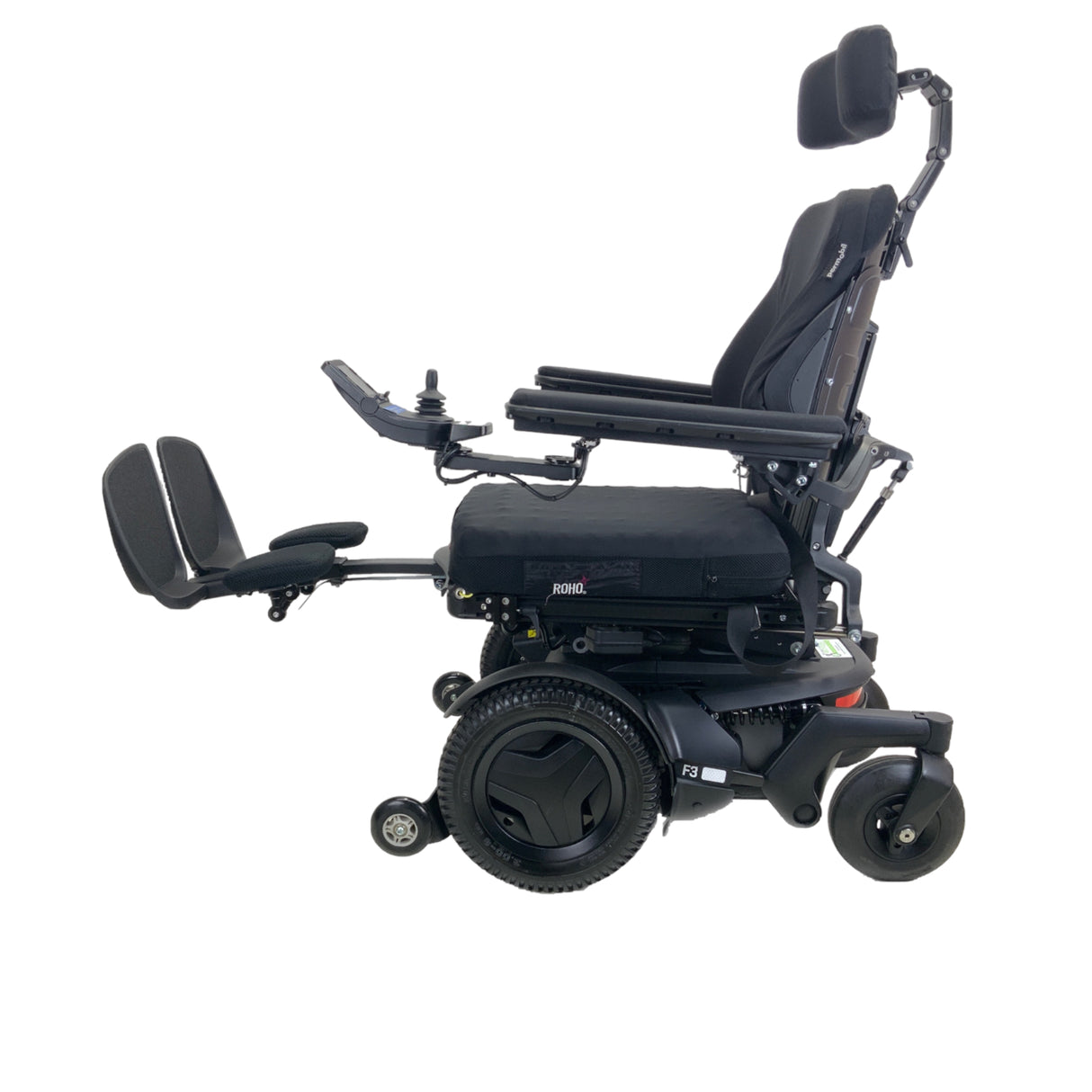 2019 Permobil F3 Rehab Power Chair - Tilt, Recline, Power Legs | 17" x 21" Seat | Only 4 Miles!