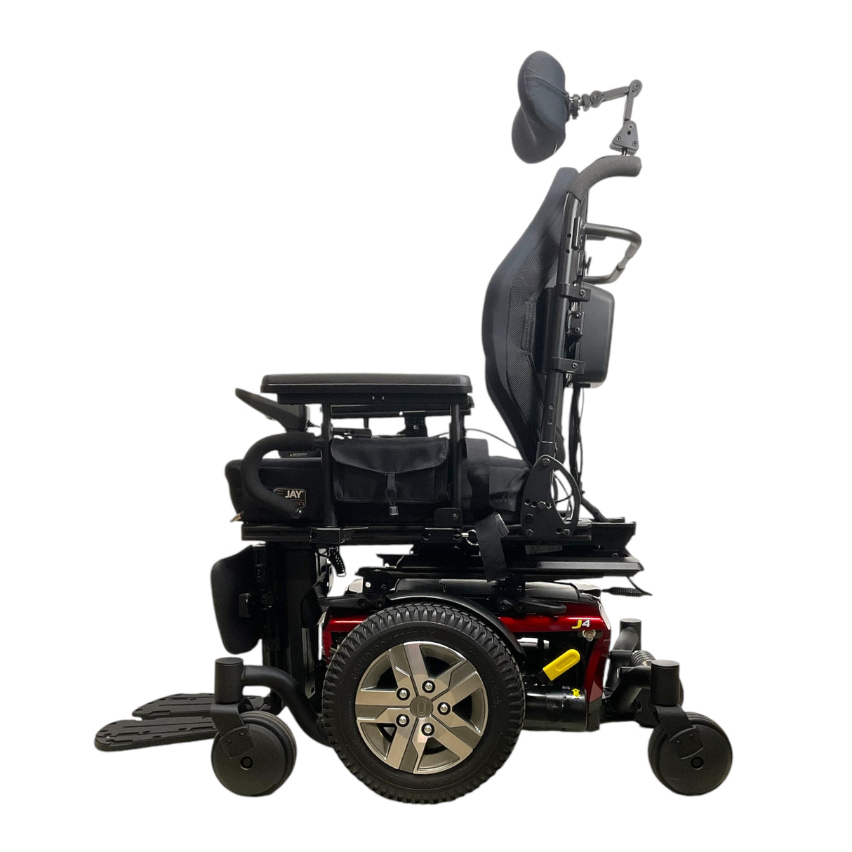 Left Side View of Pride Quantum J4 Power Chair