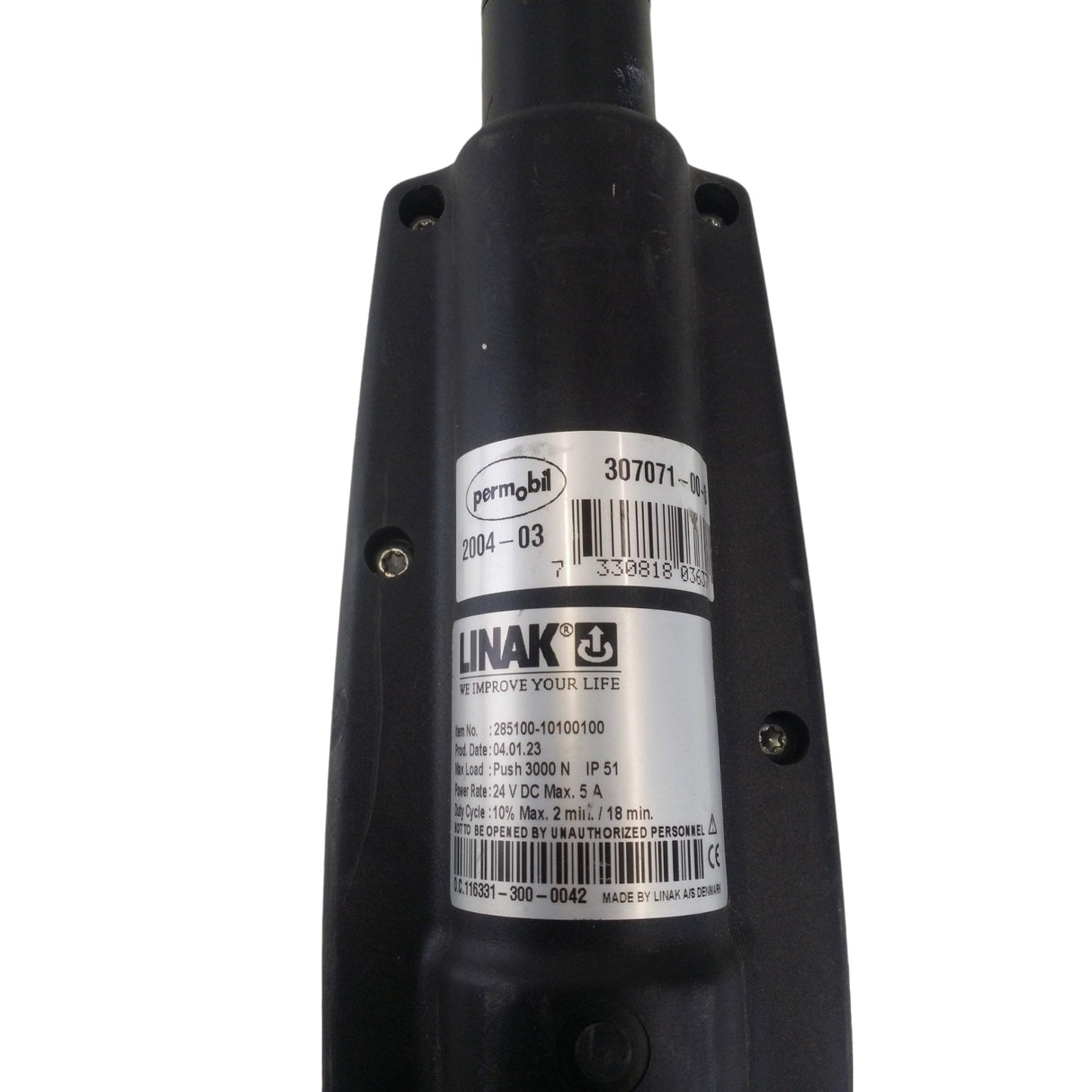 Recline Actuator for Permobil Power Wheelchairs | Linak | 307071