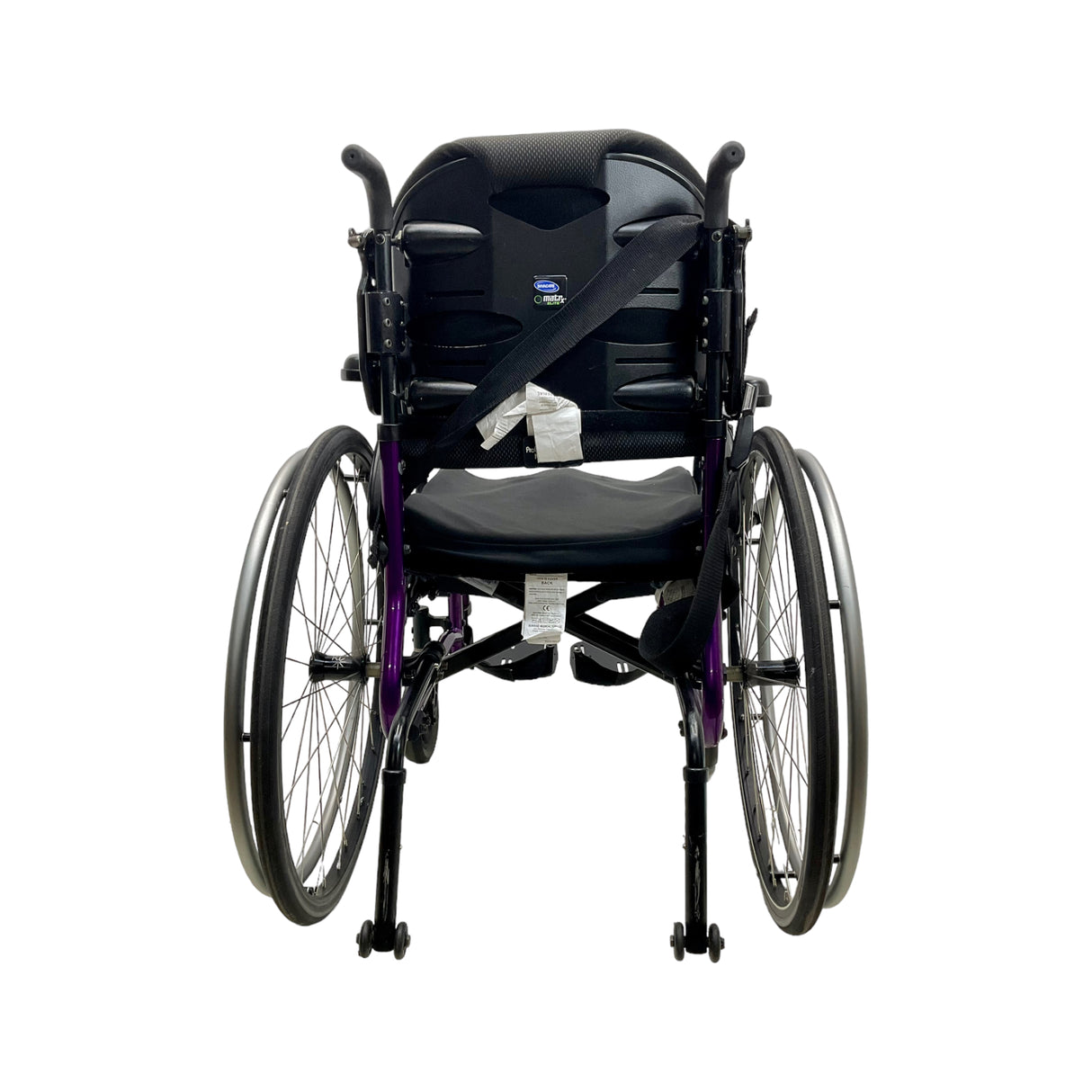 Rear view of Sunrise Medical Quickie 2 Lite manual wheelchair
