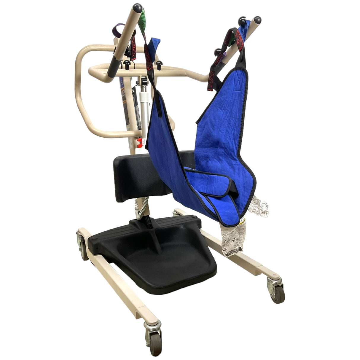 Invacare Reliant 350 Electric Patient Lift | Manual Adjustable Base | Sling Included