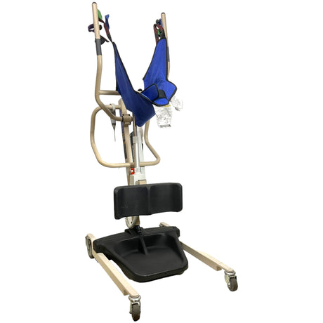 Invacare Reliant 350 Electric Patient Lift | Manual Adjustable Base | Sling Included