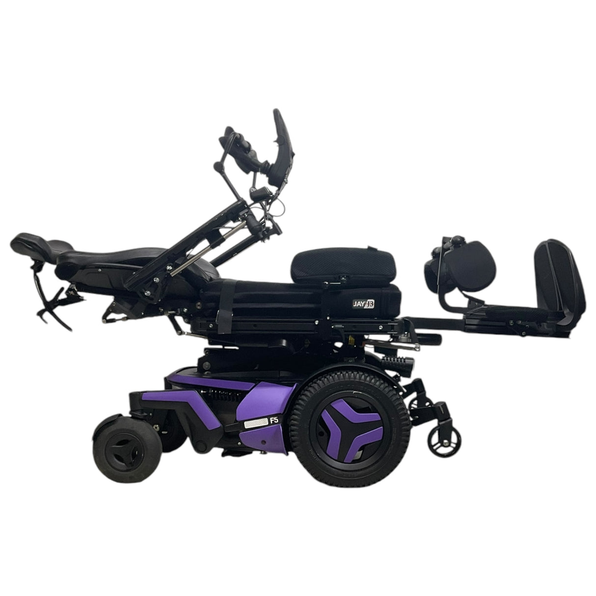 Permobil F5 Corpus VS Power Chair - Back Recline & Raised Legs