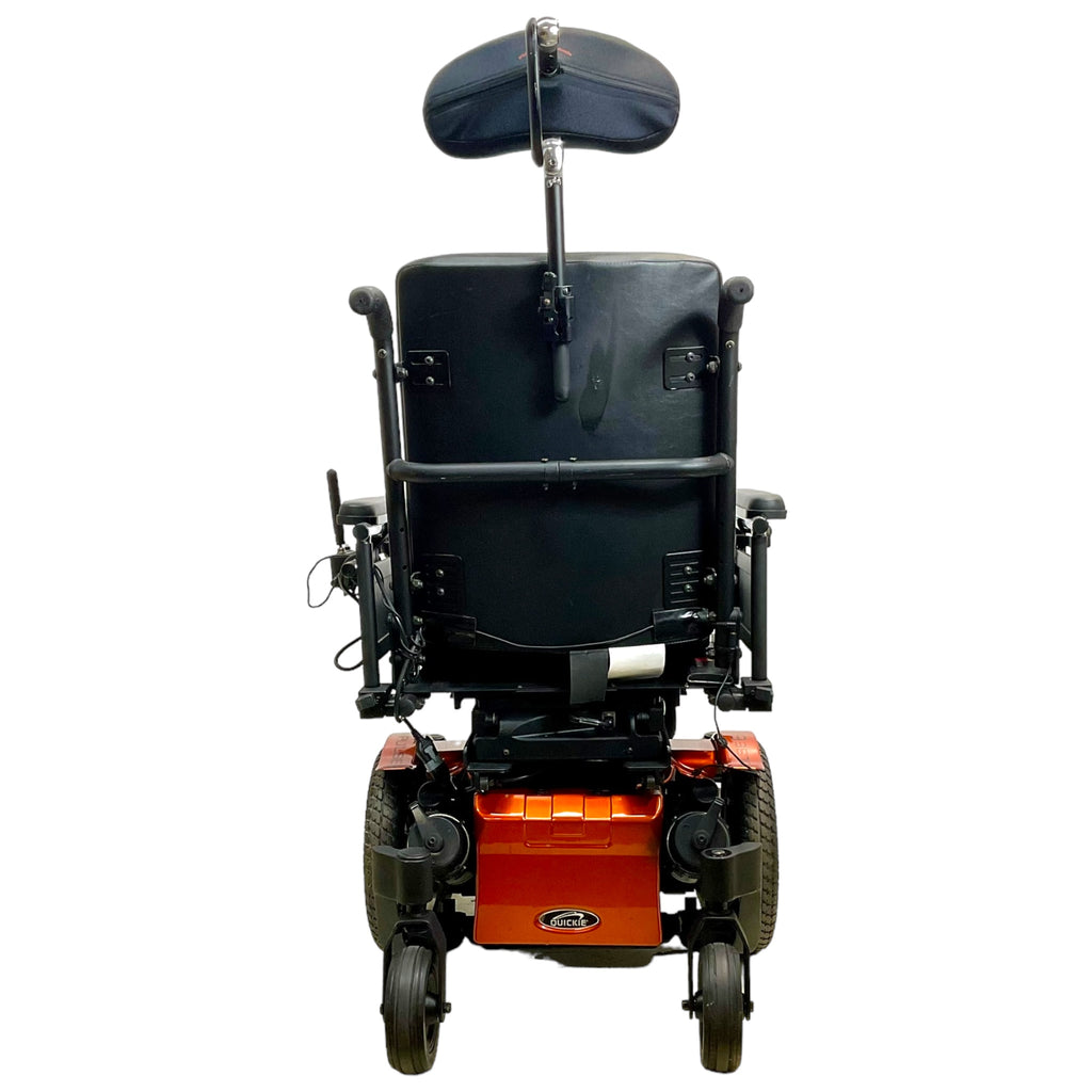 Back view of Quickie Pulse 6 power chair