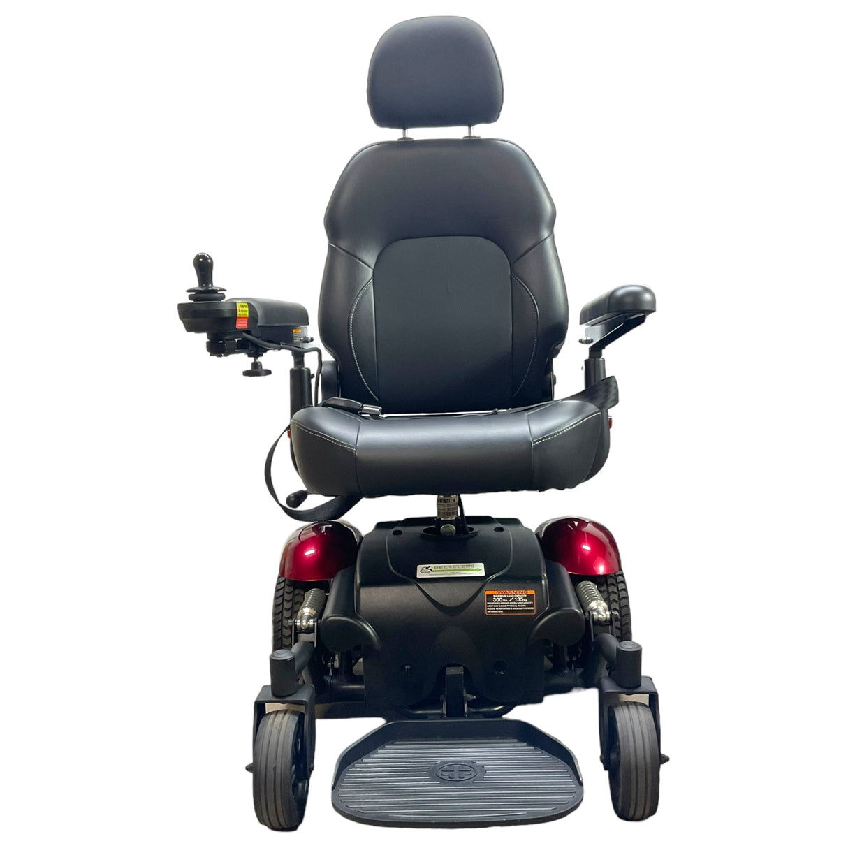 Front view of Merits Vision Sport power chair