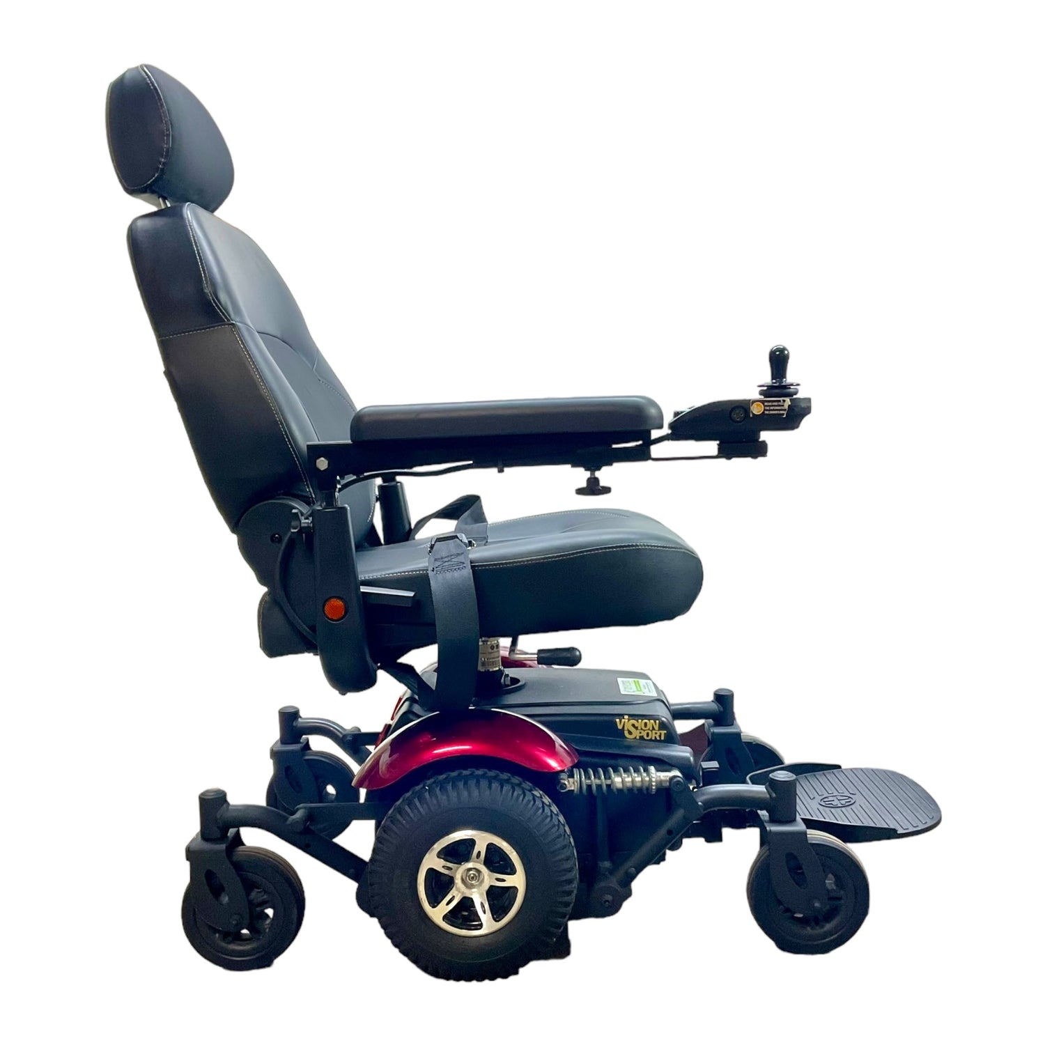 Merits Vision Sport power chair - manual seat recline