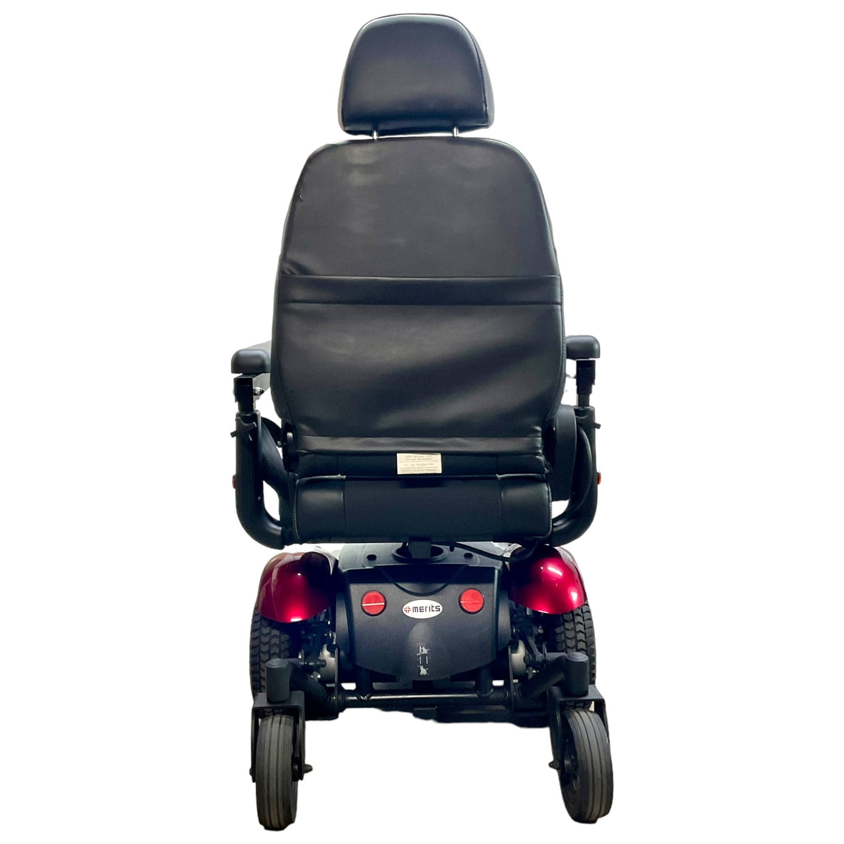 Back view of Merits Vision Sport power chair