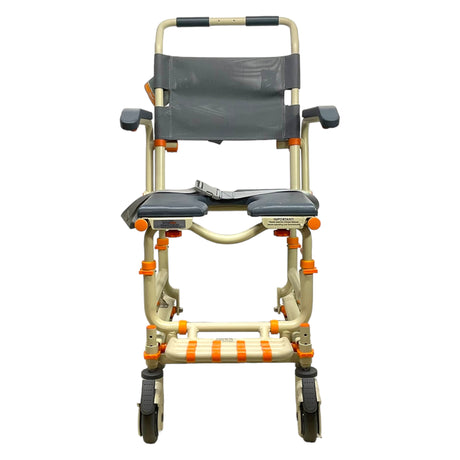 Front view of ShowerBuddy SB1 shower chair