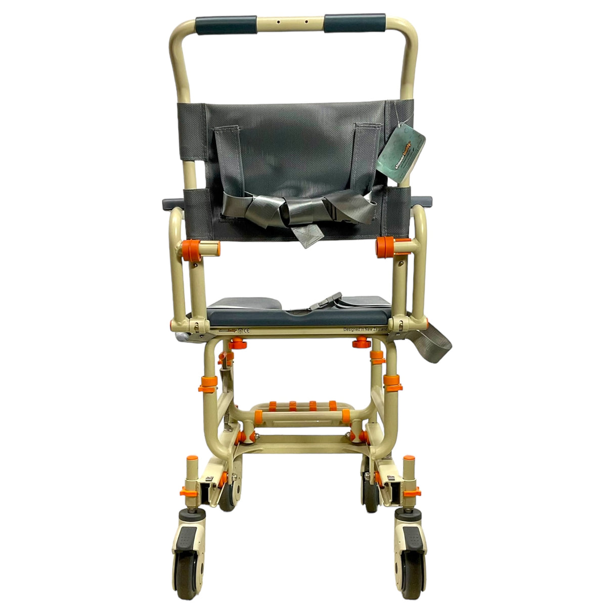 Back view of ShowerBuddy SB1 shower chair