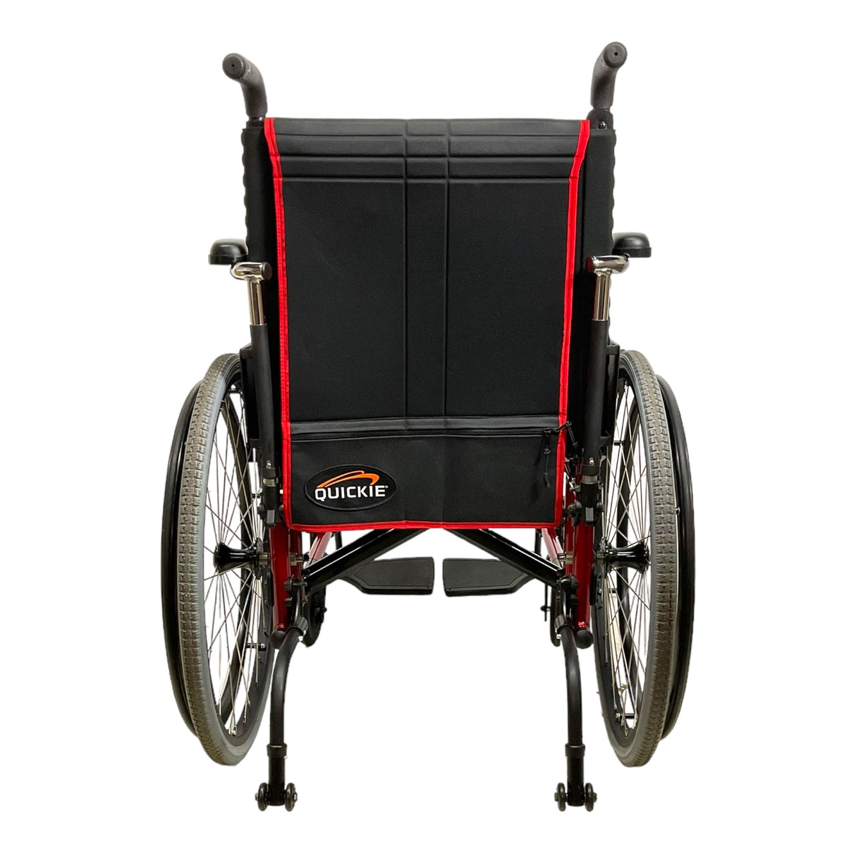 Back view of Quickie 2 manual wheelchair