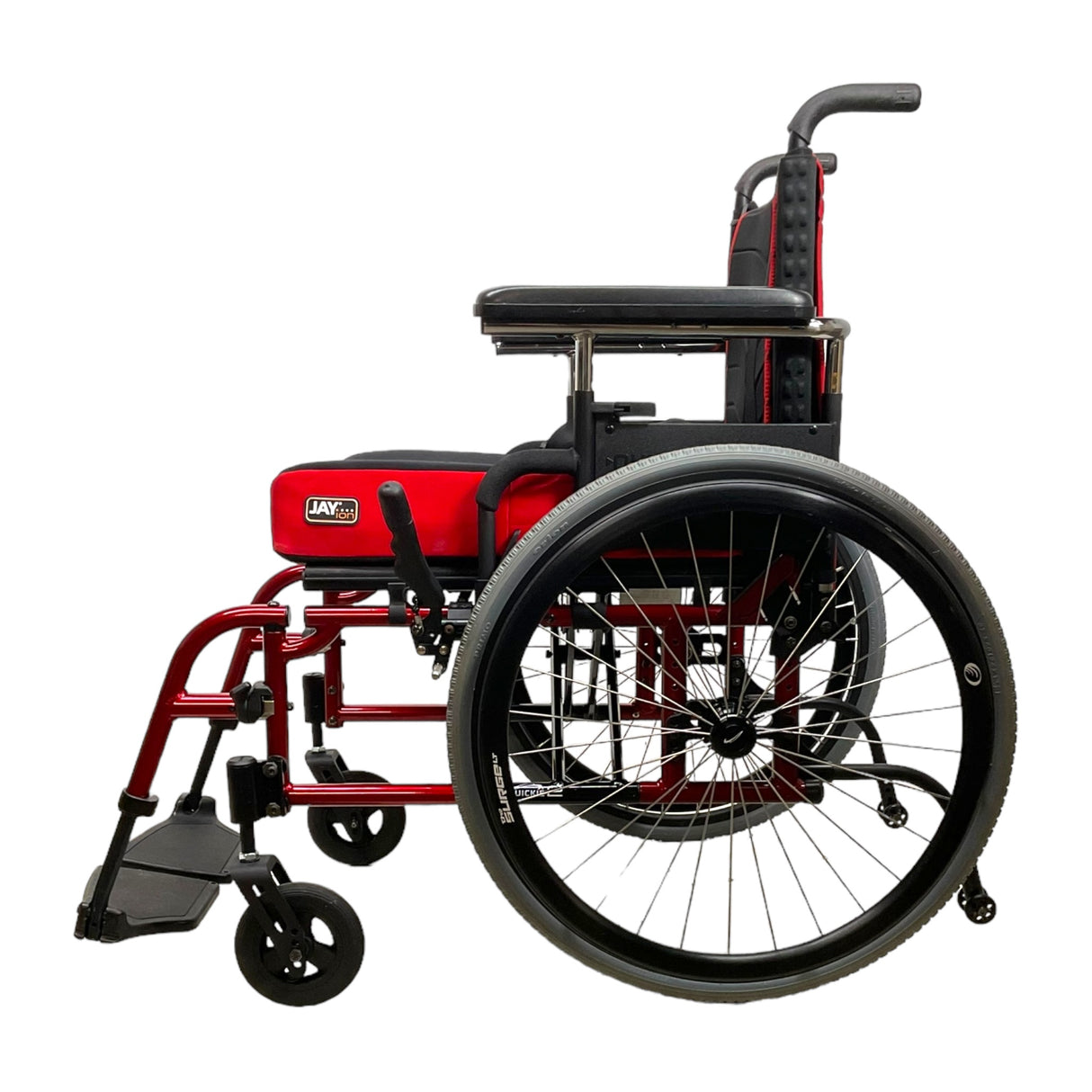 Left side view of Quickie 2 manual wheelchair
