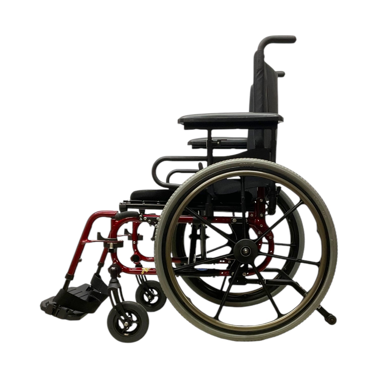 Left Side View of Invacare ProSPIN X4 Manual Wheelchair
