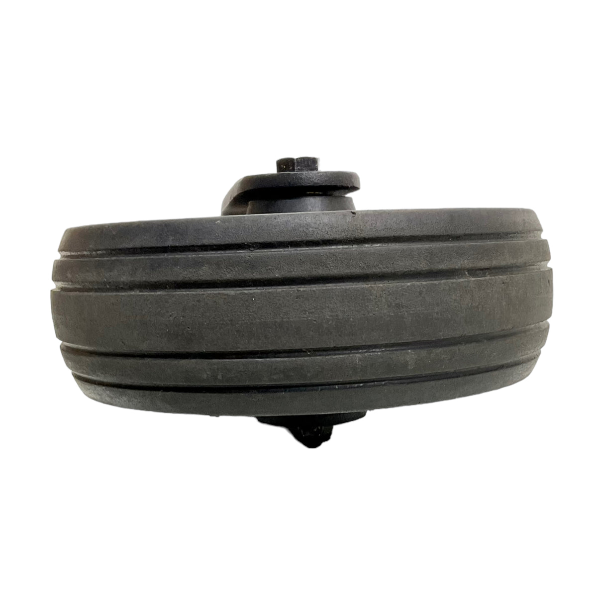 Flat-Free Rear Caster Wheel Assembly for Sunrise Medical Quickie Pulse 5, Pulse 6, & Zippie ZM310 Power Chairs | 6 x 2 inches | Forks Included