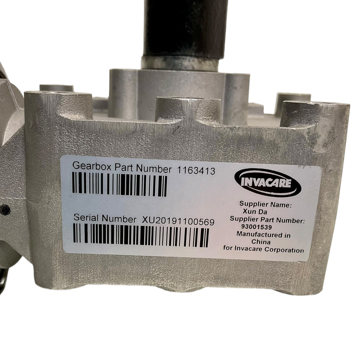 Low Speed Motor Assembly for Invacare TDX SP2, TDX SP2X, TDX SP2V, & TDX SP2V HD Power Chairs | 60128539 | 60128540