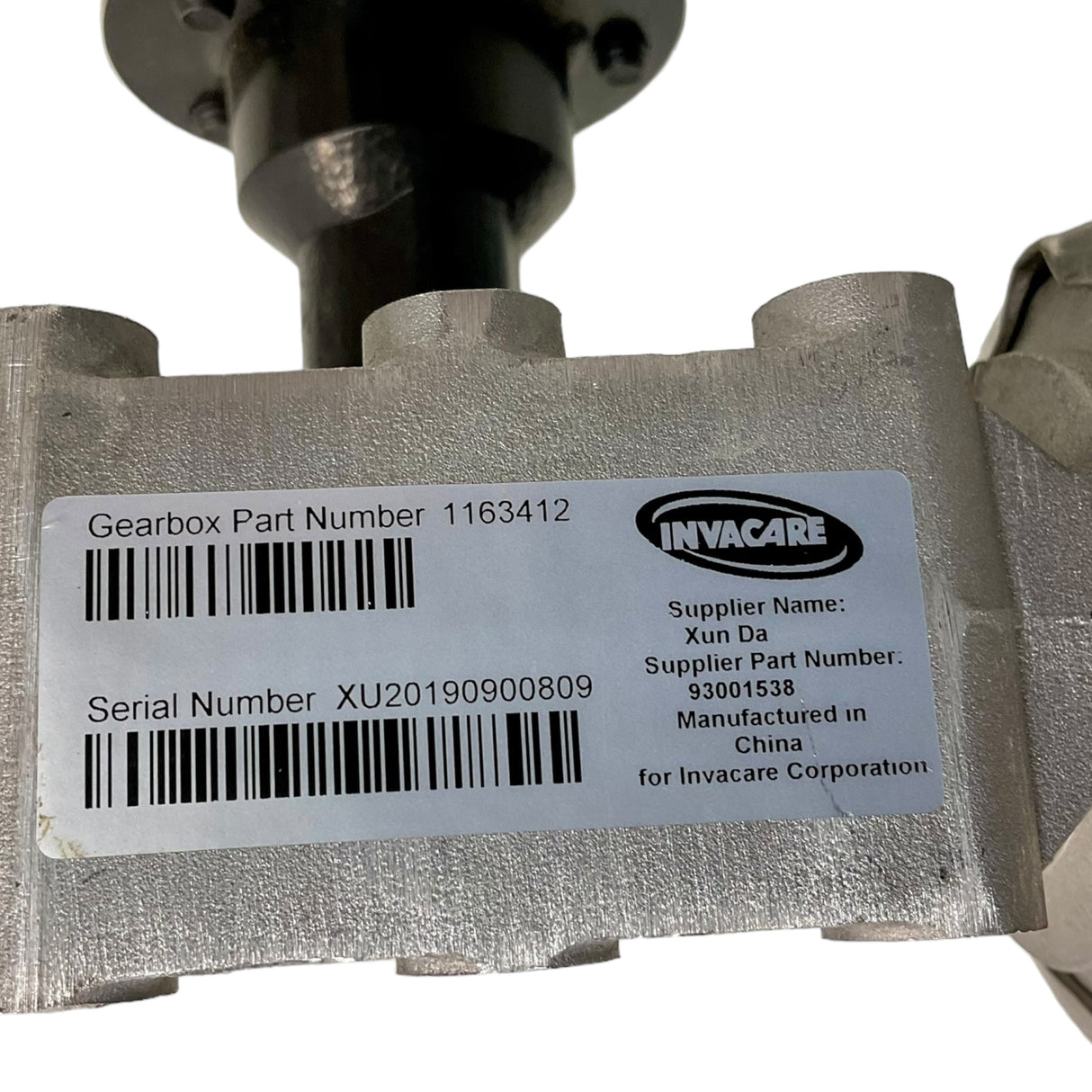 Low Speed Motor Assembly for Invacare TDX SP2, TDX SP2X, TDX SP2V, & TDX SP2V HD Power Chairs | 60128539 | 60128540