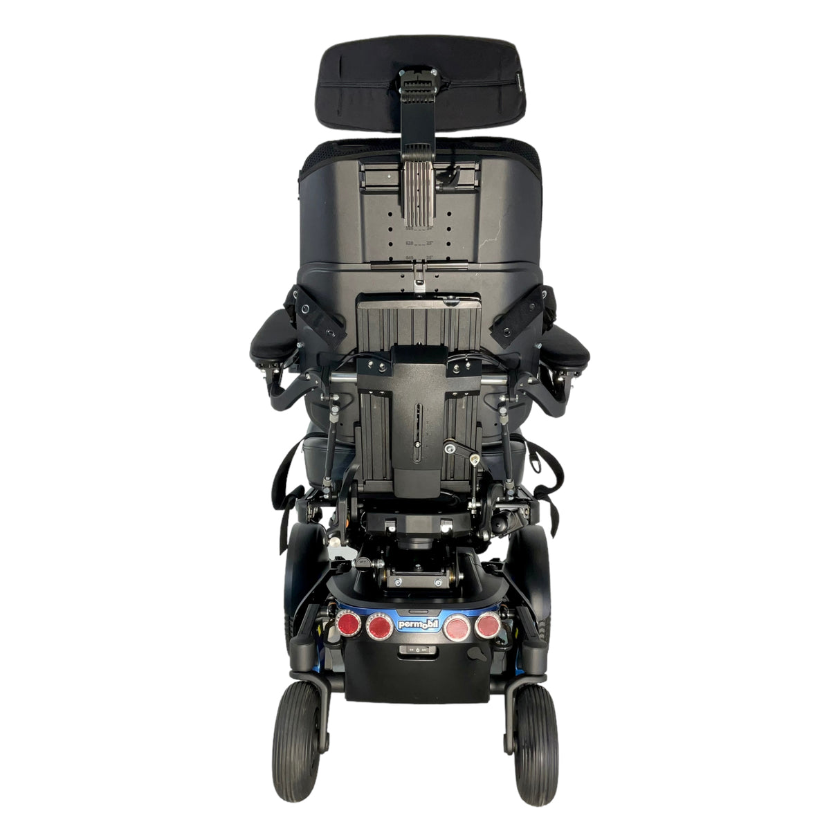 Back view of Permobil F5 Corpus VS power chair