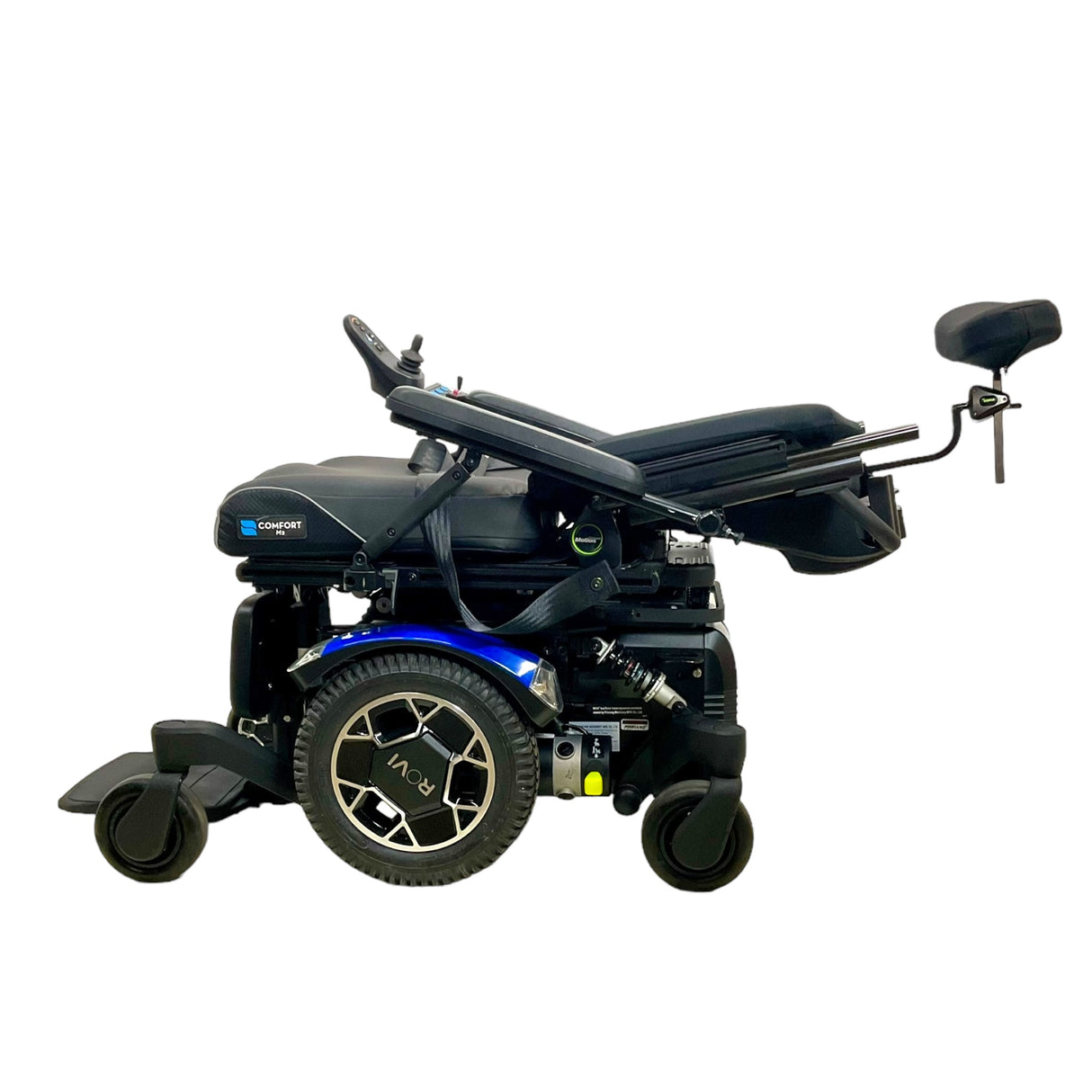 Recline function for Rovi X3 power chair