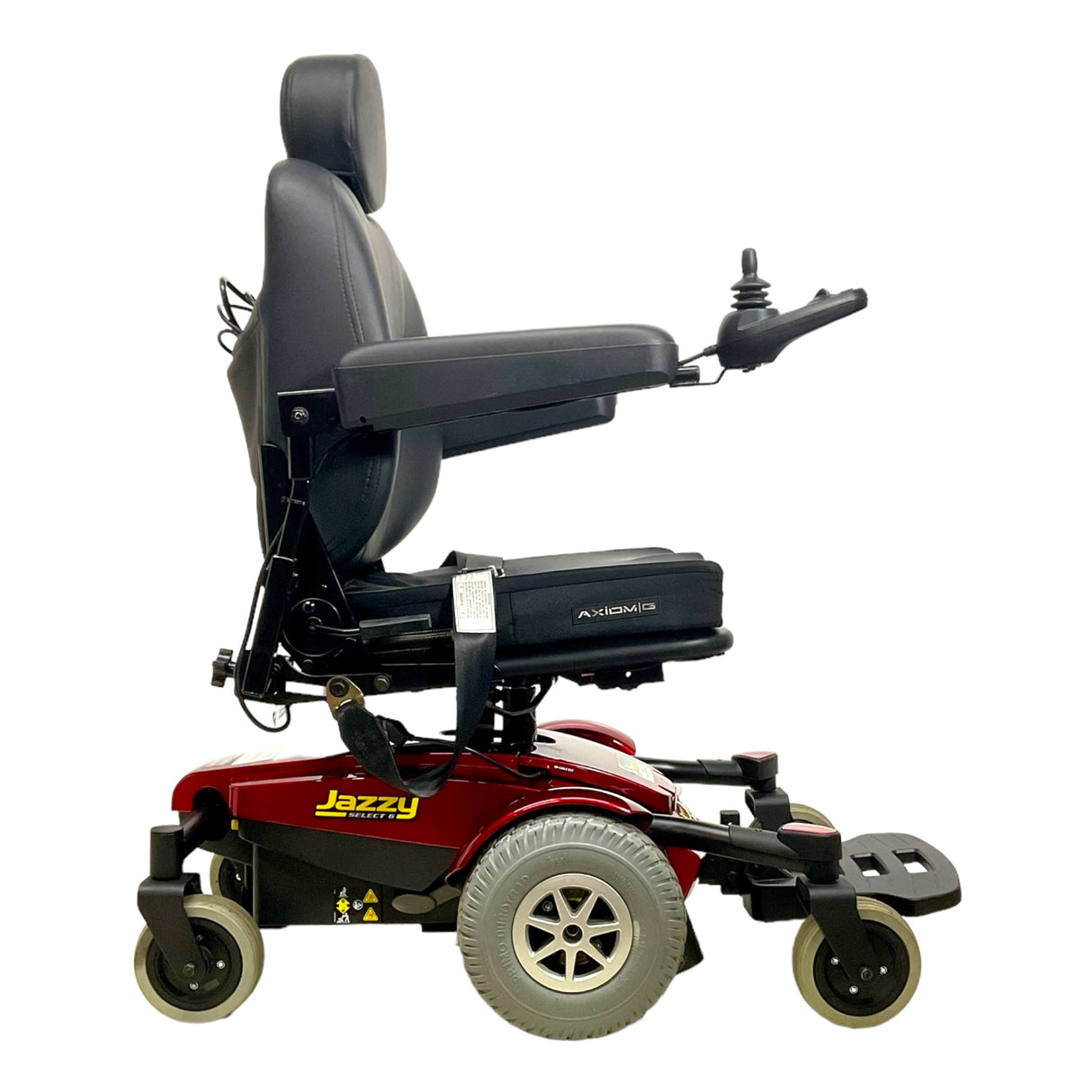 Right profile view of Pride Jazzy Select 6 power chair