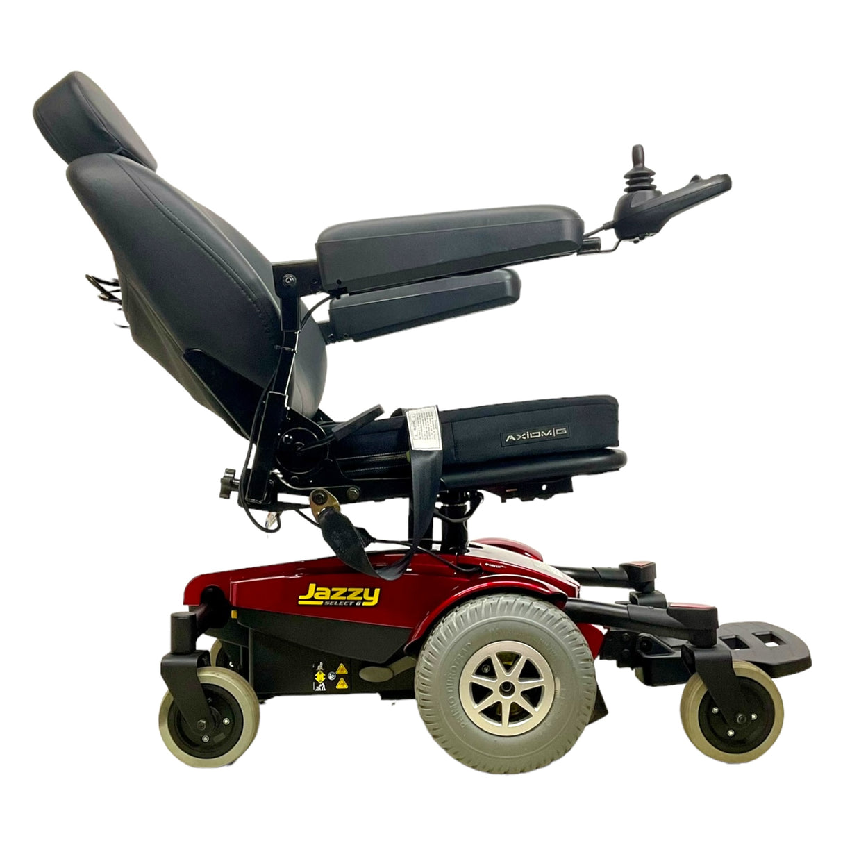 Pride Jazzy Select 6 power chair - manual seat recline