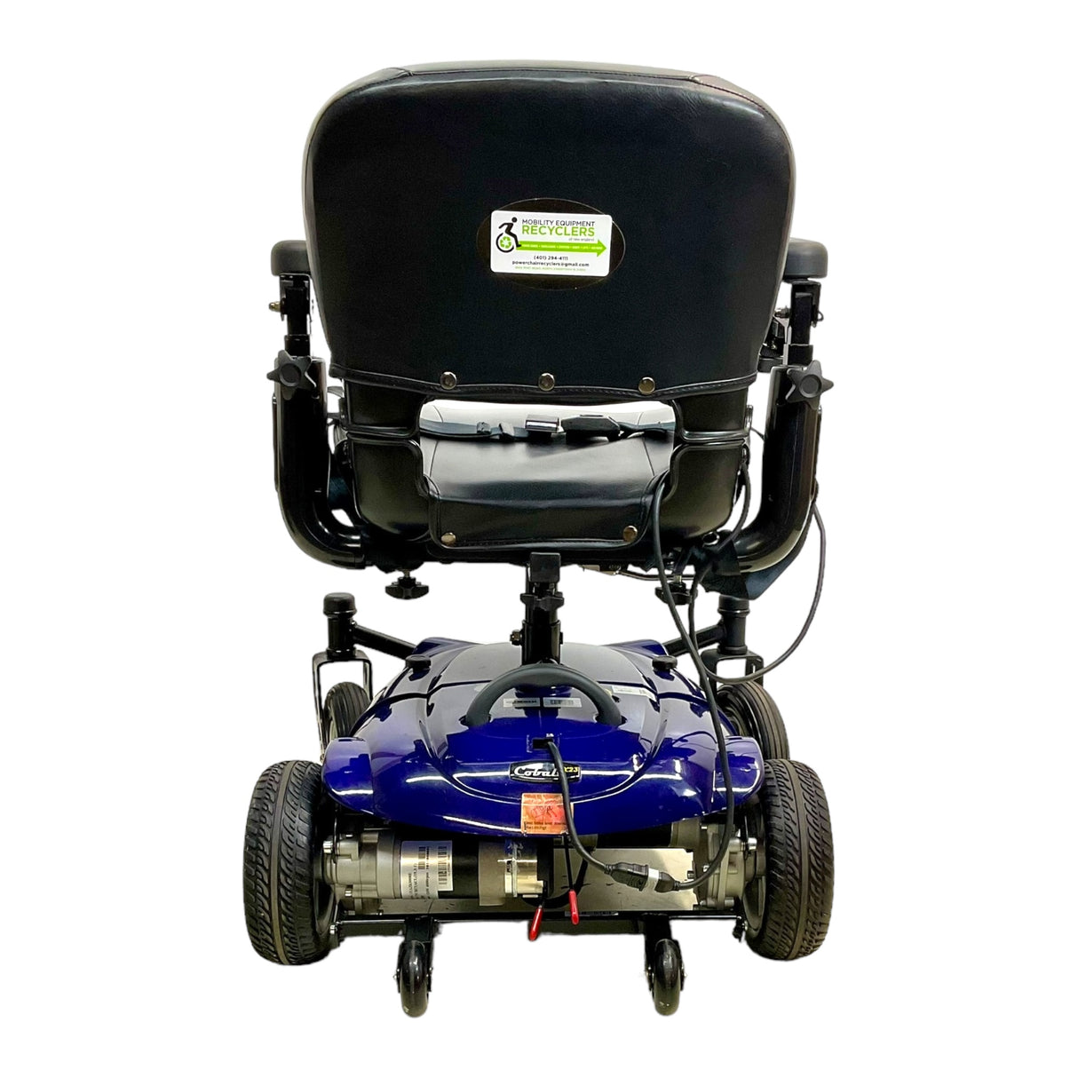 Back view of Drive Cobalt X23 power chair