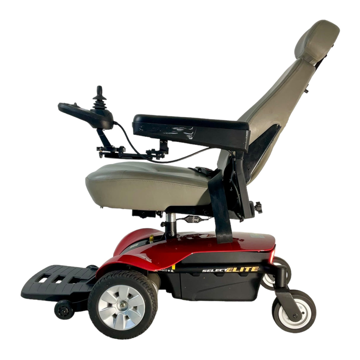Pride Jazzy Select Elite power chair - manual seat recline