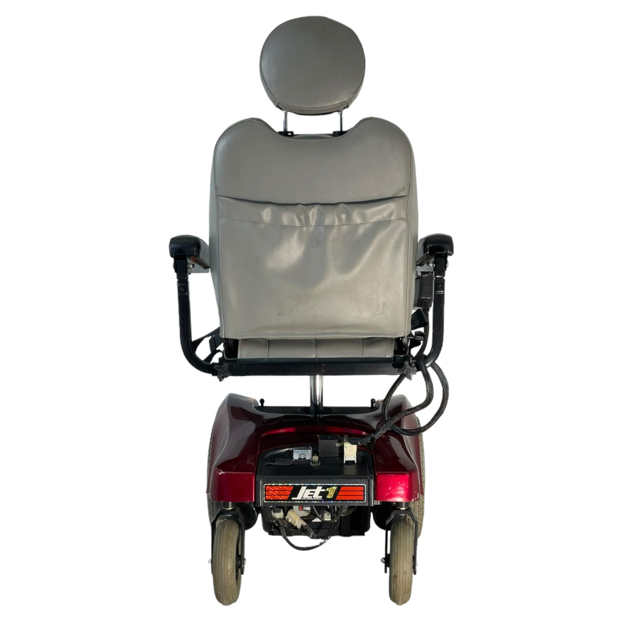 Back view of Pride Mobility Jet 1 power chair