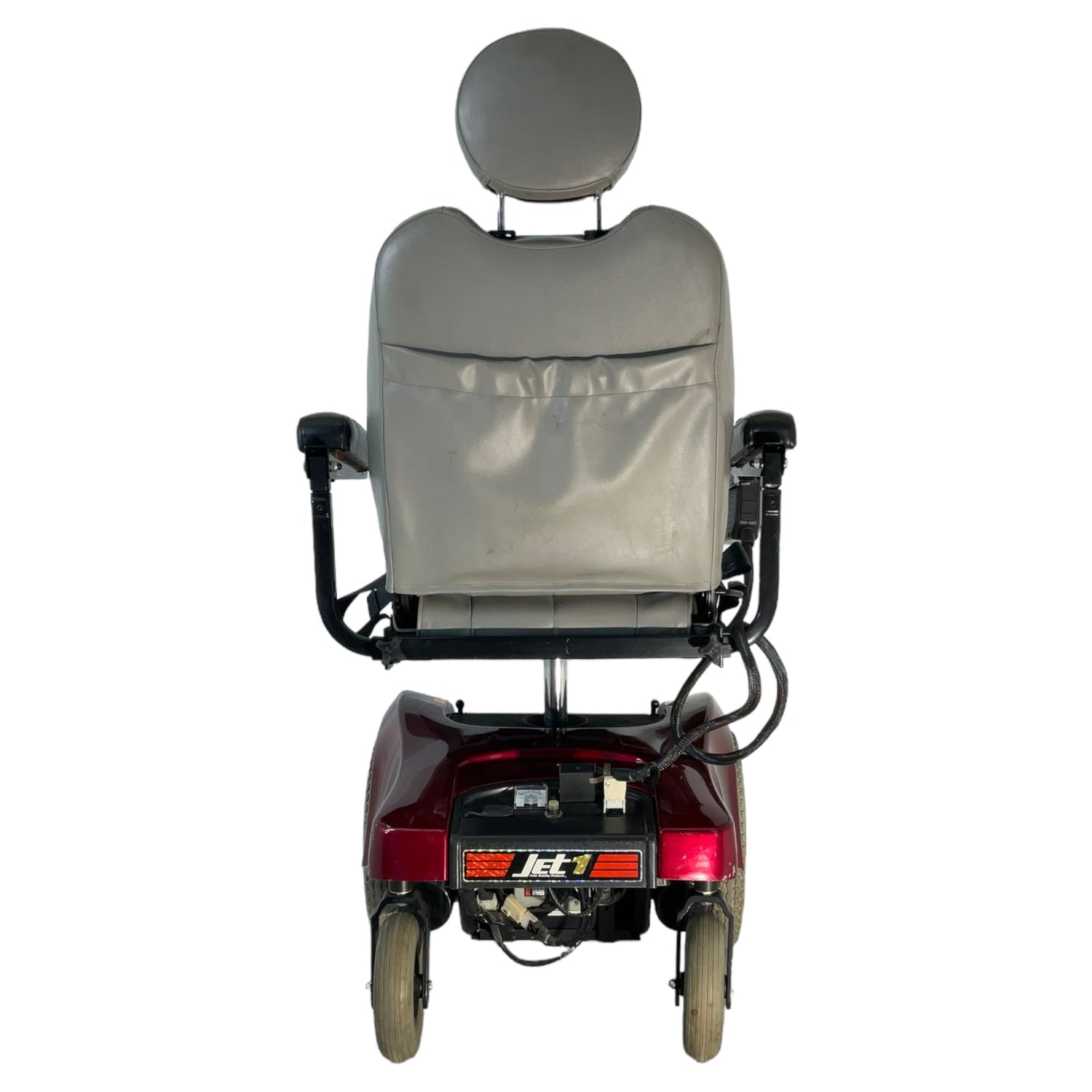 Back view of Pride Mobility Jet 1 power chair