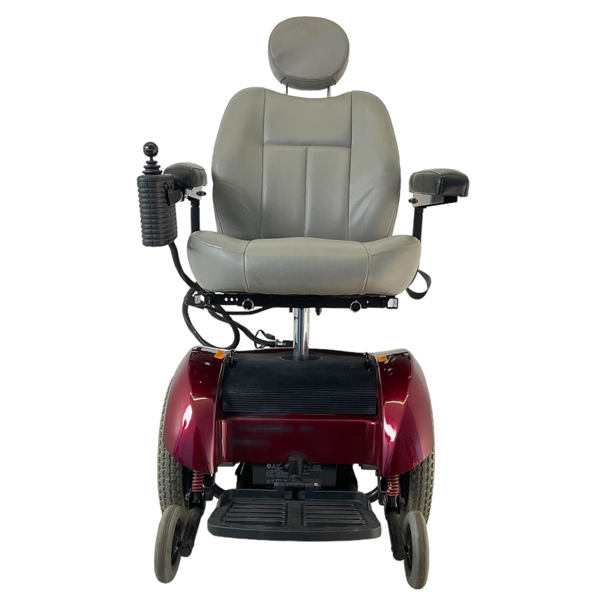 Front view of Pride Mobility Jet 1 power chair