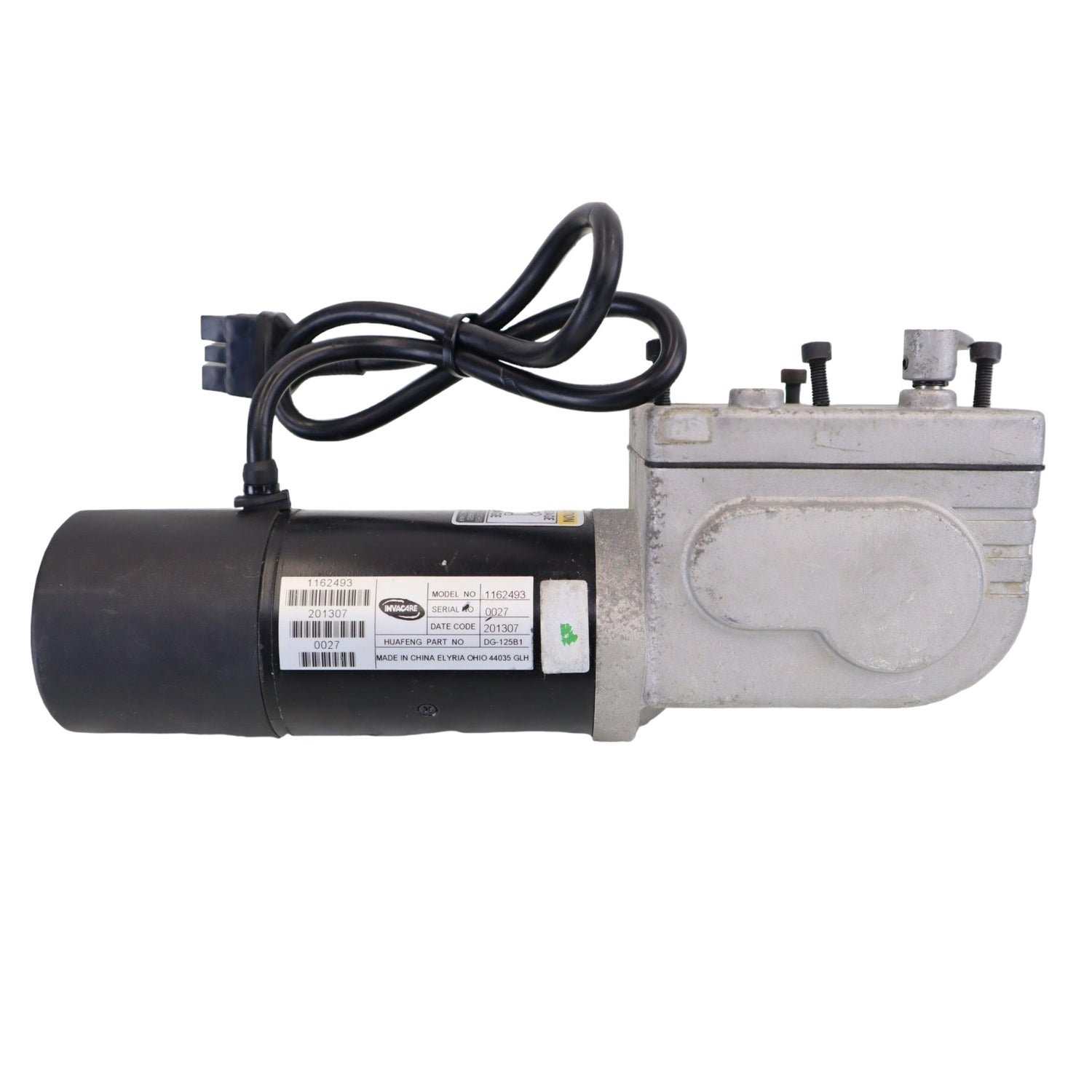 Motor & Gearbox Assembly for Invacare Pronto M50 & Pronto M51 Power Chairs | 1127395 | 1127394