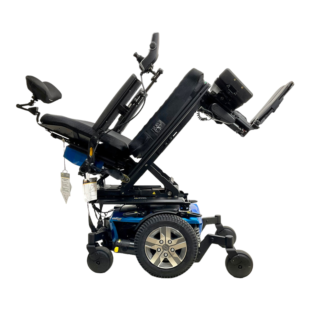 Pride Quantum Q6 Edge 2.0 power chair tilt function