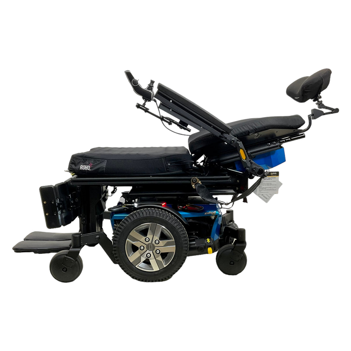 Pride Quantum Q6 Edge 2.0 power chair recline function