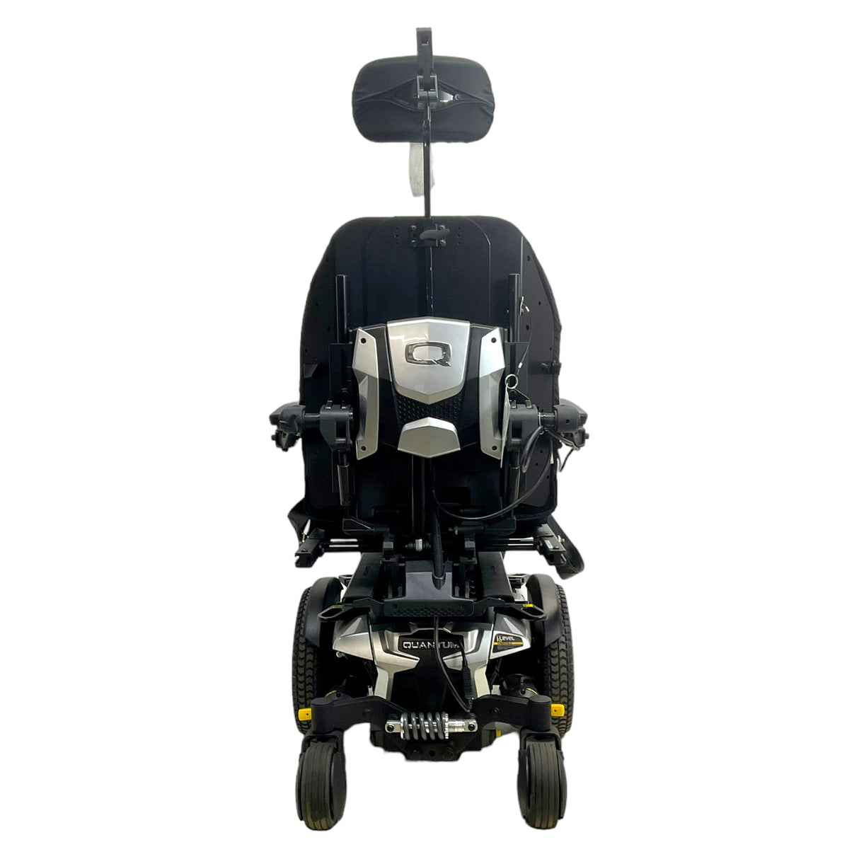 Back view of silver Pride Quantum Q6 Edge 2.0