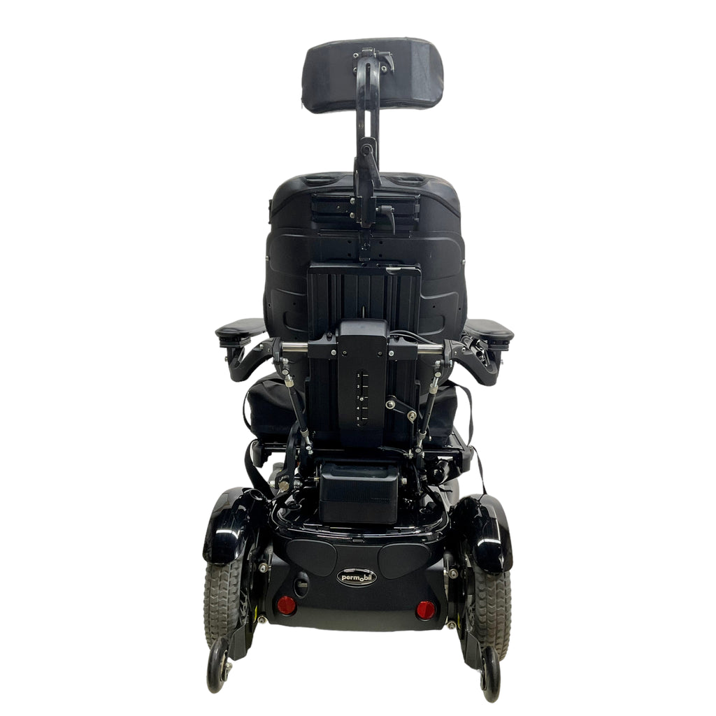 Back view of Permobil C350 power chair