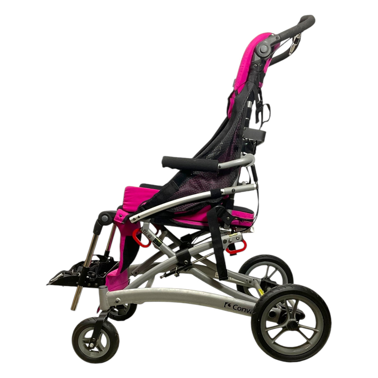 Left Side View of Convaid Rodeo 16 Stroller