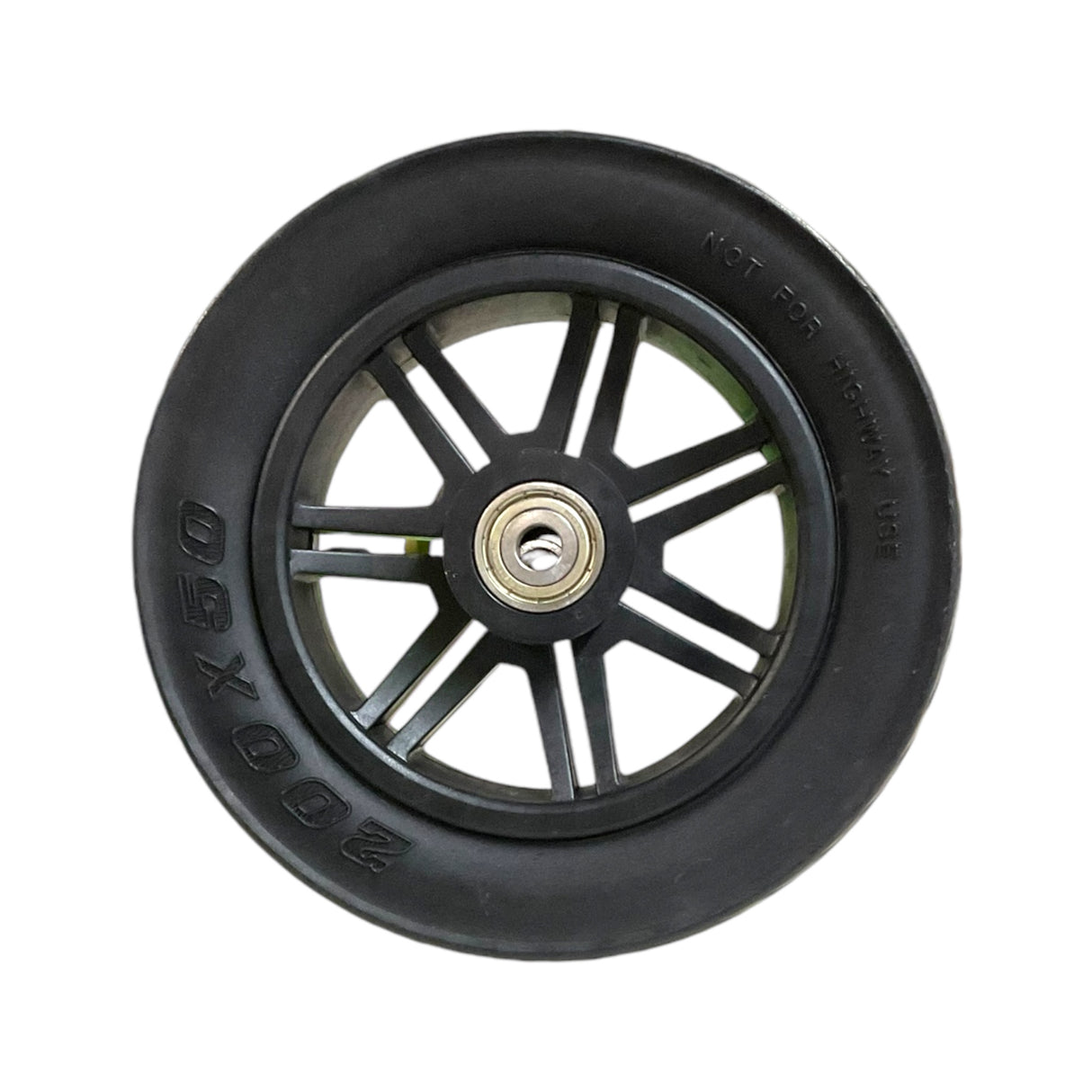 8 x 2 Flat-Free Front Wheel Assembly for Drive Medical Spitfire Scout Scooters | 200 x 50
