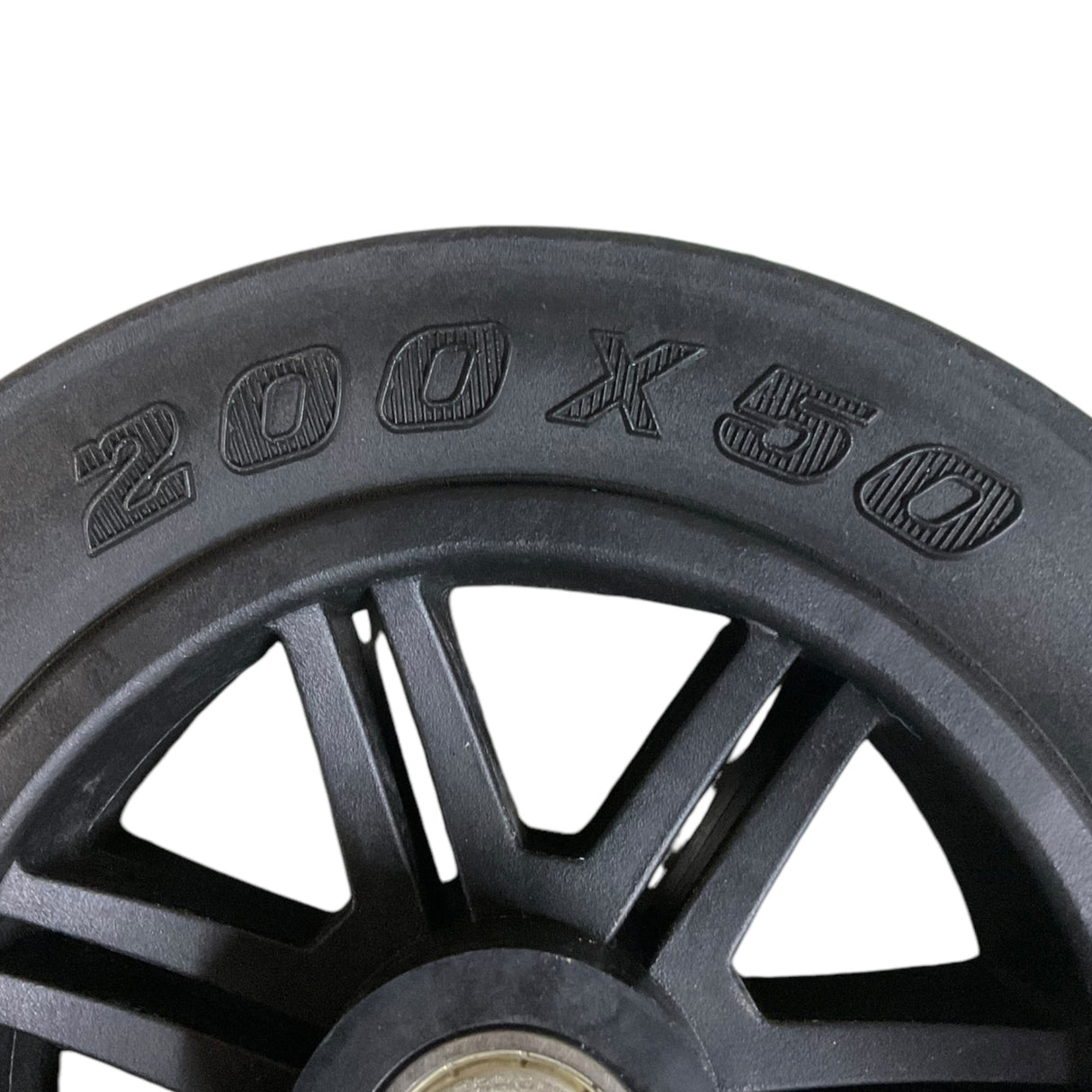 8 x 2 Flat-Free Front Wheel Assembly for Drive Medical Spitfire Scout Scooters | 200 x 50