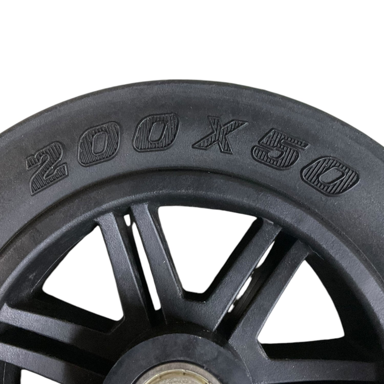 8 x 2 Flat-Free Front Wheel Assembly for Drive Medical Spitfire Scout Scooters | 200 x 50