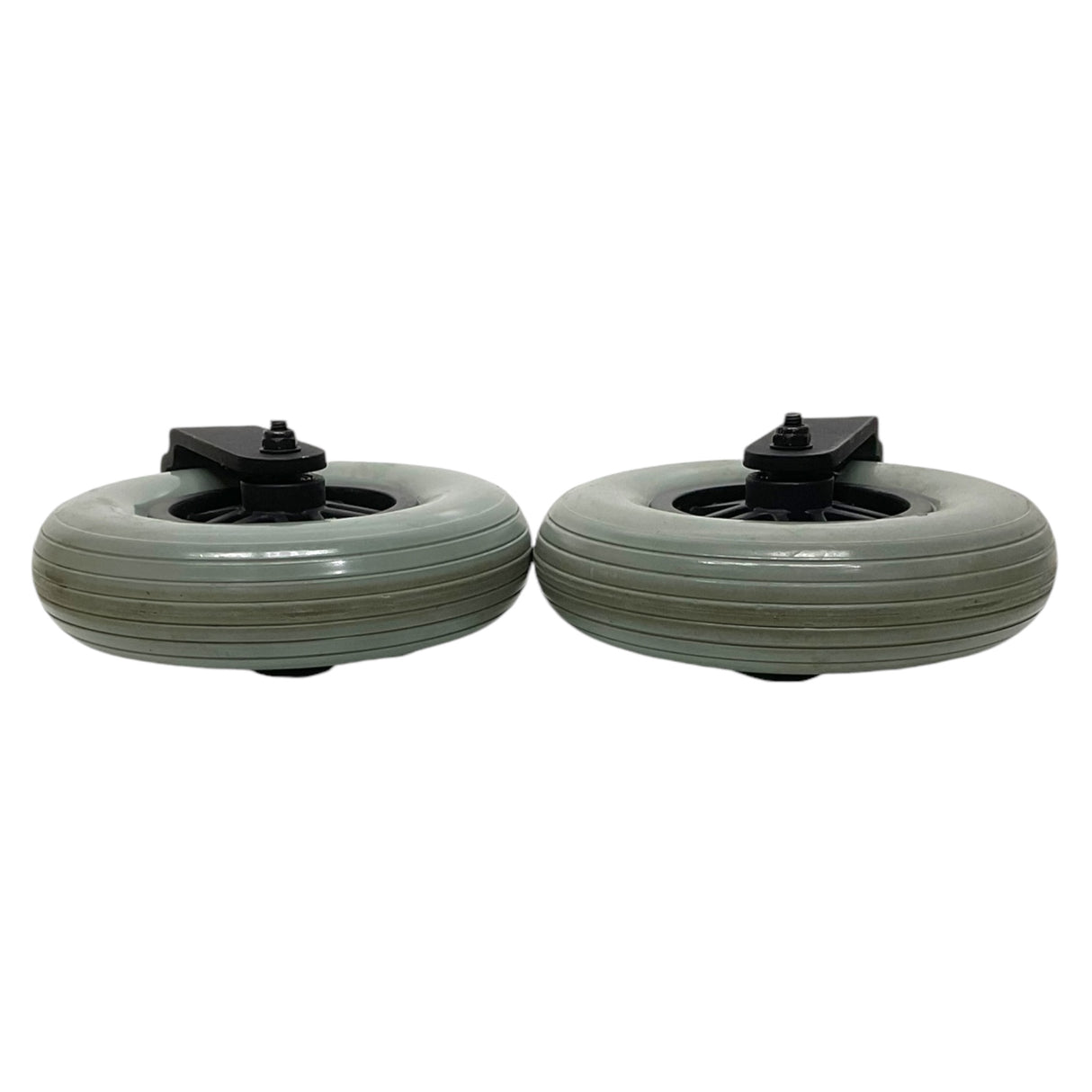 Set of Caster Wheels & Fork Assembly for Pride Jazzy Z11 & Jet 3 Ultra Power Chairs | FRMASMB7492