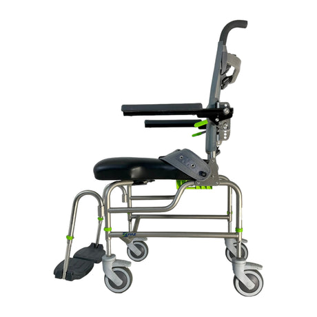 Left side view of Raz-AP shower chair