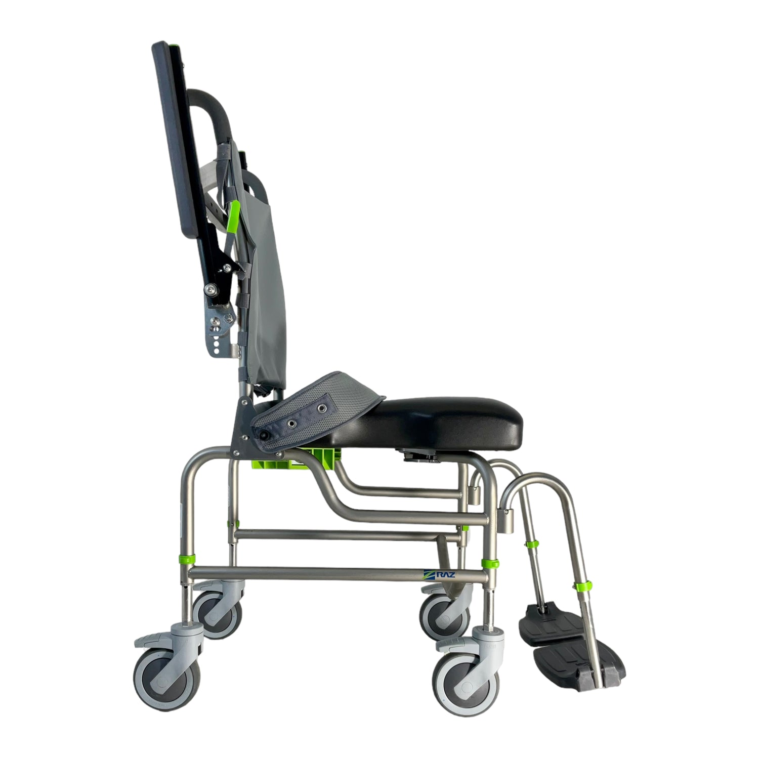 Raz-AP shower chair flip up armrests