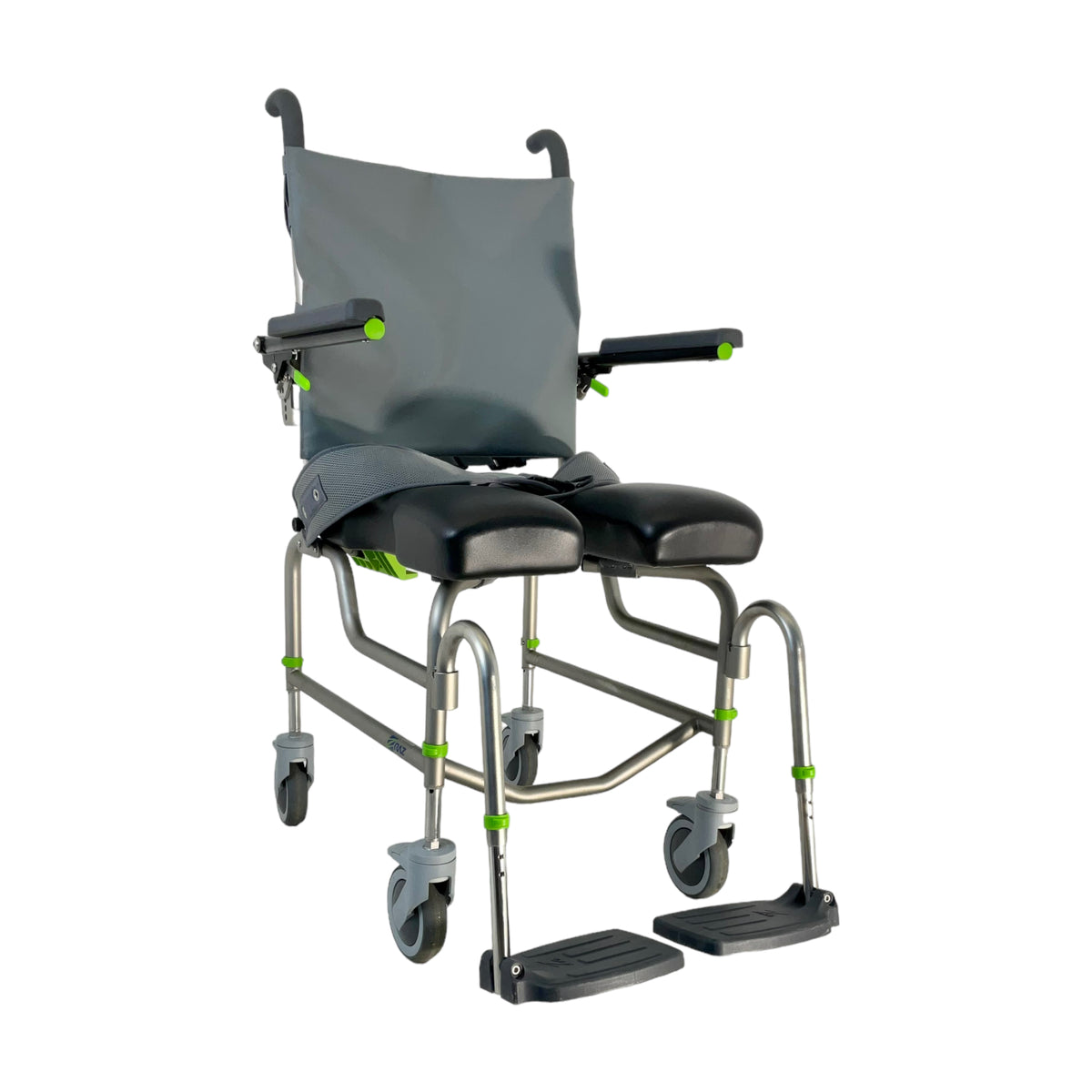 Raz Designs RAZAP Rollin Shower Chair FlipUp Armrests 53 OFF Mobility Equipment for Less