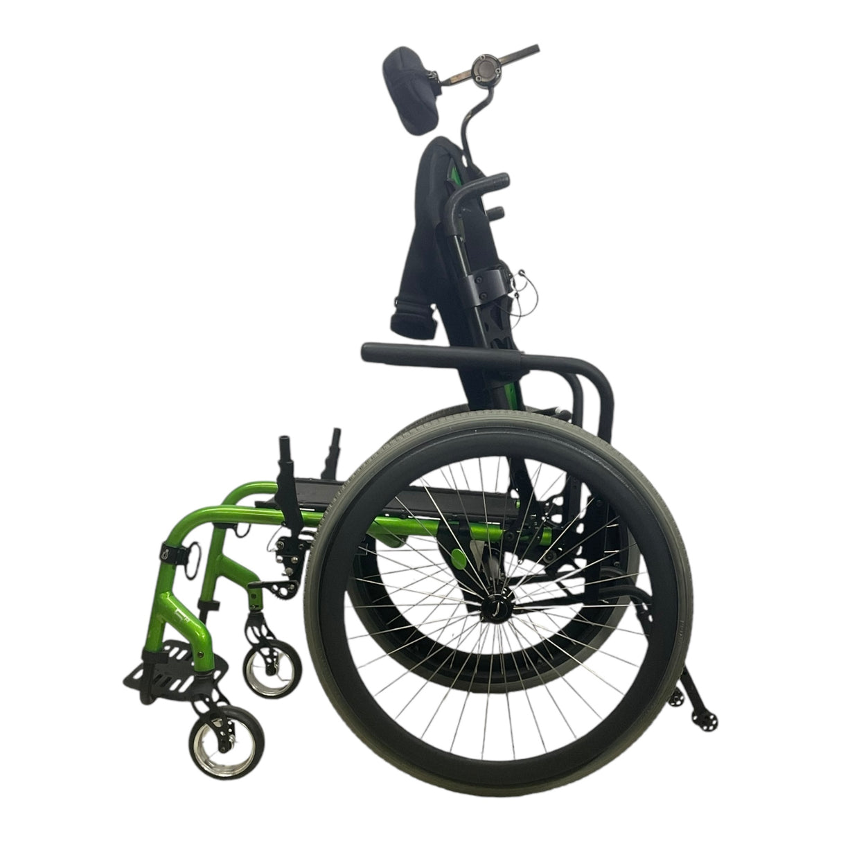 Sunrise Medical Quickie 5R wheelchair - back, maximum forwards angle