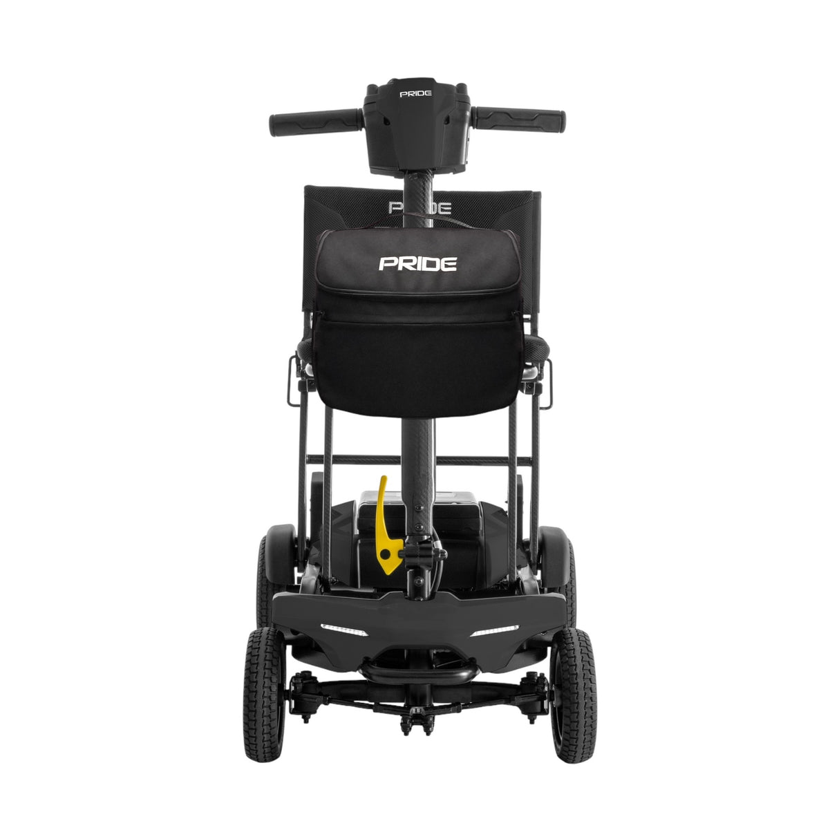 Front View of Pride Go Go Super Portable Mobility Scooter