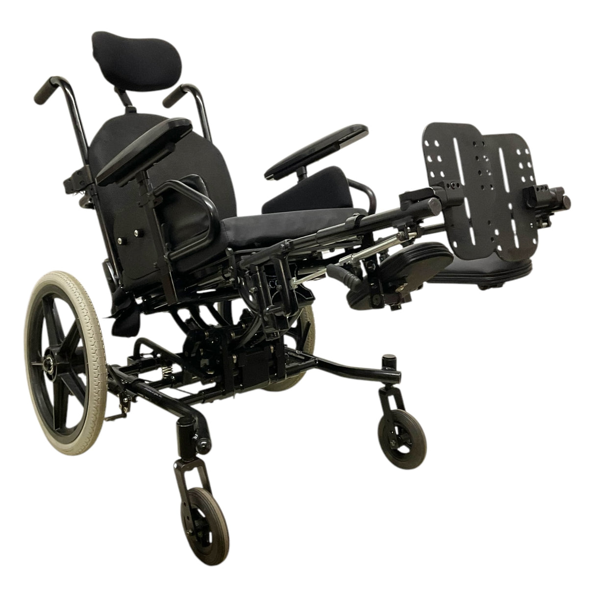 Freedom Designs Pro CGX Tilt-in-Space Wheelchair - Overview with Elevated Legs