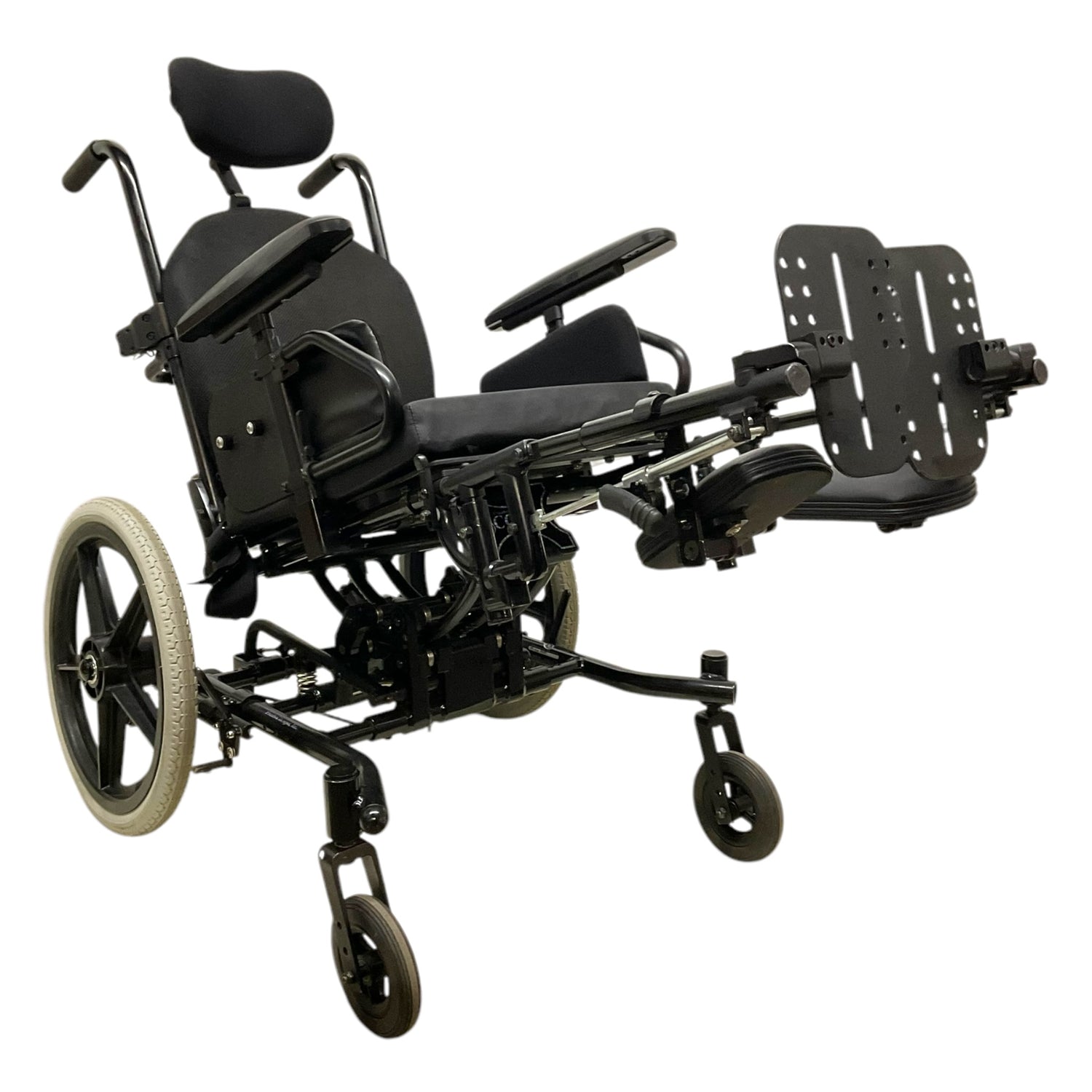 Freedom Designs Pro CGX Tilt-in-Space Wheelchair - Overview with Elevated Legs