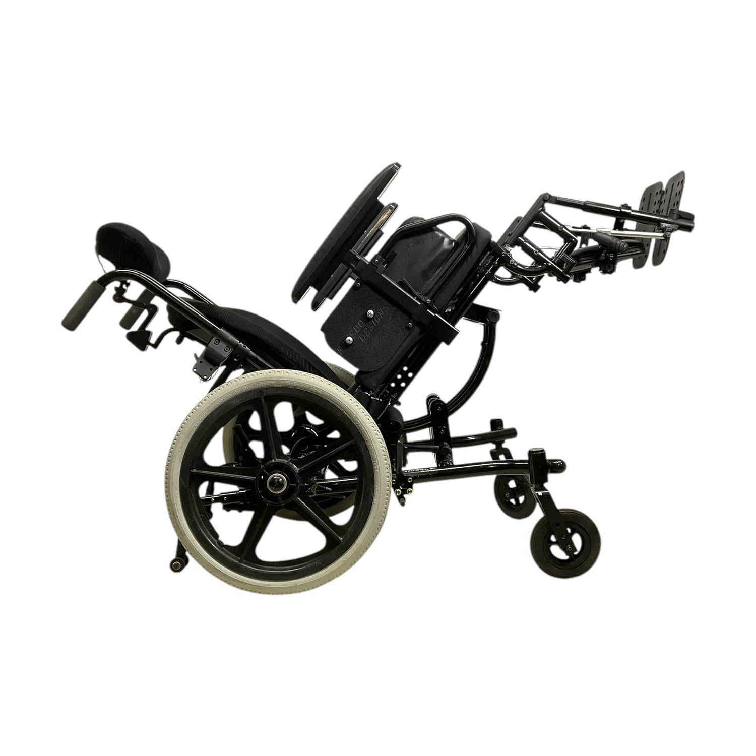 Freedom Designs Pro CGX Tilt-in-Space Wheelchair - Tilted