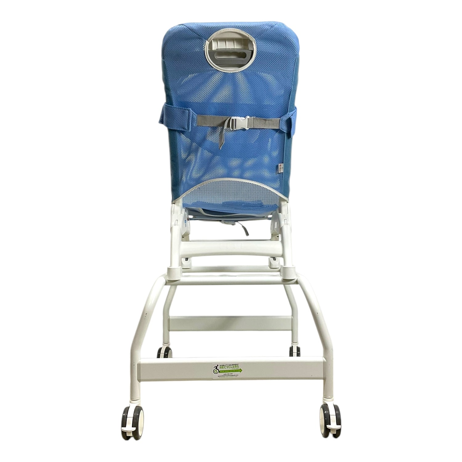 Back View of Rifton Wave Shower Chair
